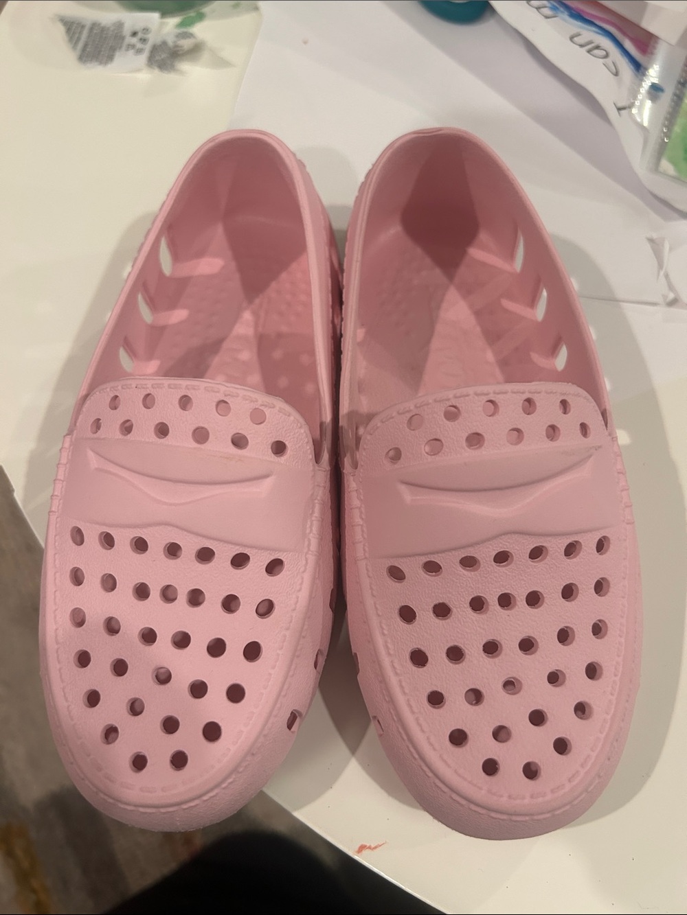 FLOAFERS size c10 pink